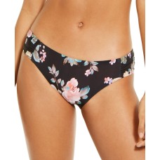 Becca Floral Print Bikini Bottoms, X-Large, Multicolor