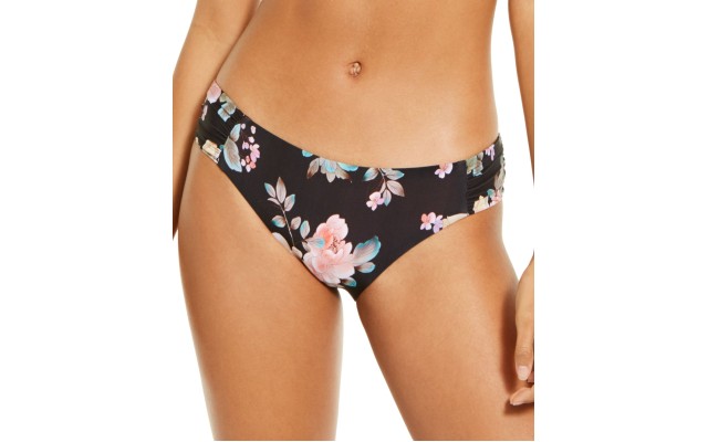  Floral Print Bikini Bottoms, X-Large, Multicolor