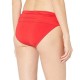  Bleu Rod Beattie Sarong Hipster Bikini Bottoms, 6, Red