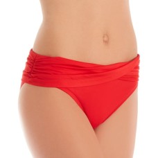 Bleu by Rod Beattie Bleu Rod Beattie Sarong Hipster Bikini Bottoms, 6, Red