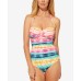 Bleu by Rod Beattie Good Vibrations Twist Bandeau Tankini Top, Multi, 14