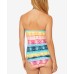Bleu by Rod Beattie Good Vibrations Twist Bandeau Tankini Top, Multi, 14