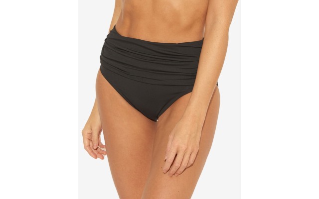 Bleu by Rod Beattie High Waist Bikini Bottoms, 4, Black