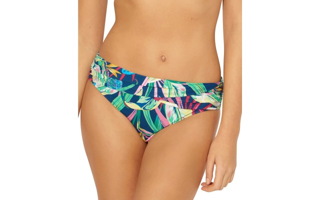 Bleu by Rod Beattie It’s a Jungle Out There Sarong Hipster Bikini Bottoms (Navy, 14)