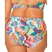 Bleu by Rod Beattie Plus Size Floral-Print Tummy Control Bikini Bottoms, Multi, 16W