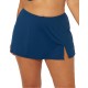 Bleu by Rod Beattie Plus Size Slit Swim Skirt Women’s Swimsuit, Navy, 22W
