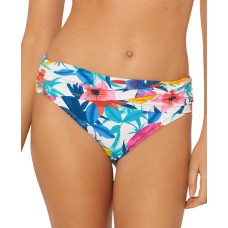 Bleu By Rod Beattie Printed Foldover Bikini Bottom,Floral Multi, 4
