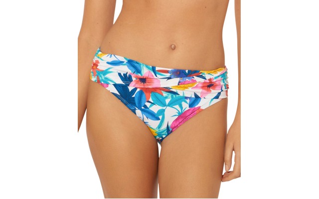 Bleu By Rod Beattie Printed Foldover Bikini Bottom,Floral Multi, 4