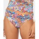  Printed Ruched Hipster Bikini Bottoms, MULTI/COLOR, 10