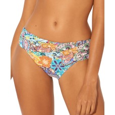 Bleu by Rod Beattie Printed Sarong Hipster Bikini Bottoms,Multi, 4