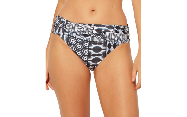 Bleu By Rod Beattie Ruched Hipster Bikini Bottoms,Island Time Navy, 8