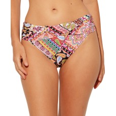 Bleu by Rod Beattie Sarong Hipster Bikini Bottoms, 10, Multicolor