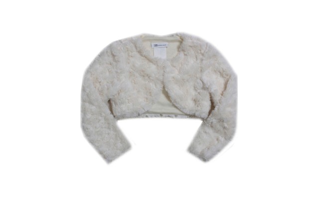  Baby Girls Fur Cover Up