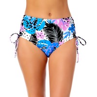 California Waves Juniors Bikini Bottoms, X-Small, Multicolor
