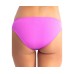  Juniors’ Ribbed Hipster Bikini Bottoms, Medium, Purple