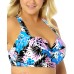  Trendy Plus Size Floral-Print Underwire Bikini Top, XX-Large, Multicolor