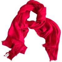 Calvin Klein Basic Soft Wrap & Scarf in One (Red)