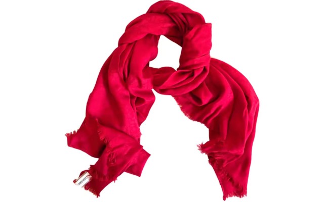  Basic Soft Wrap & Scarf in One (Red)