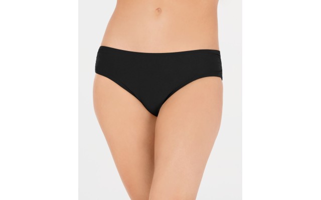  Hipster Bikini Bottoms, Black, M