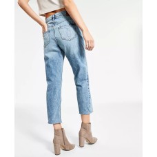 Calvin Klein Jeans Cotton Straight-Leg Ankle Jeans, Size 27, Blue