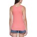  Jeans Racerback Tank Top, Coral Rose, X-Large