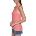  Jeans Racerback Tank Top, Coral Rose, X-Large