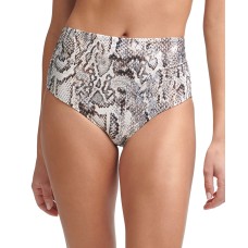 Calvin Klein Printed Bikini Bottoms, Medium, Multicolor