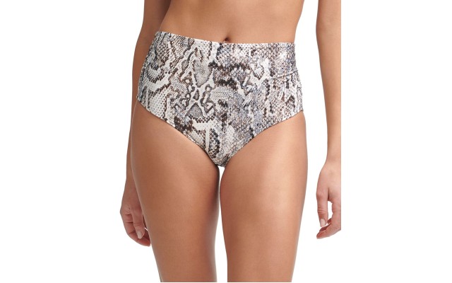  Printed Bikini Bottoms, Medium, Multicolor