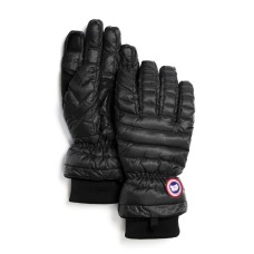 Canada Goose Women’s Lightweight Quilted Down Gloves, Black, M