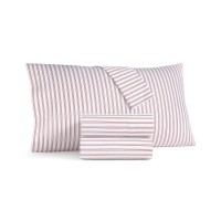 Charter Club Damask Designs Holiday Cotton 4-Pc. Full Sheet Set, Pink