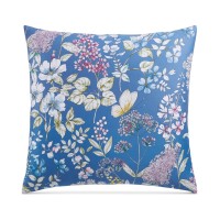 Charter Club Damask Designs Meadow Cotton 300-Thread Count European Sham, Navy