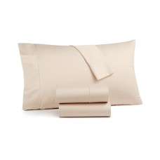 Charter Club Sleep Luxe 100% Cotton 800 Thread Count 4 Pc. Queen Sheet Set, Beige