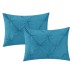 Chic Home Hannah 10 Piece Queen Comforter Set Bedding, Blue