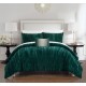 Chic Home Westmont 4-Piece King Comforter Set Bedding, Green