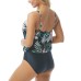  Amaris Bra-Size Underwire Tummy-Control One-Piece Swimsuit, 12-36C/D, Black