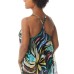  Current Mesh Bra-Sized Tankini Top, 34DD, Multicolor