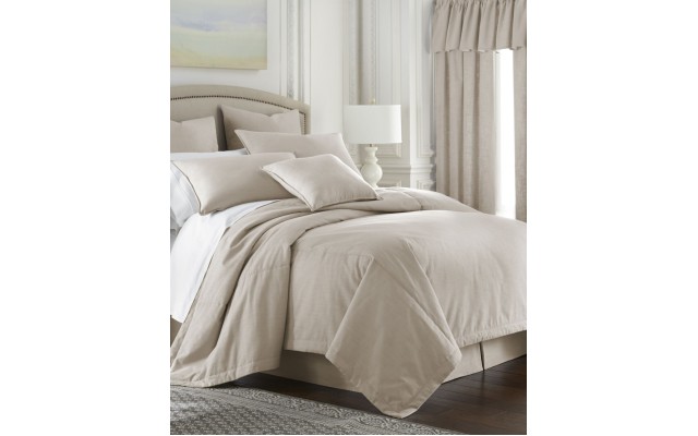  Cambric Duvet Cover-King  Bedding, Beige