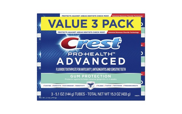  Pro-Health Advanced Gum Protection Toothpaste, 5.1 Oz, Pack of 3