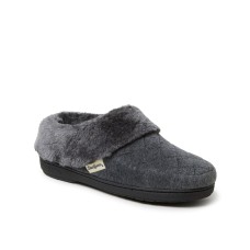 Dearfoams Women’s Elaine Quilted Velour Clog Slipper