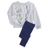 Disney Toddler Girls 2-Pc. Elsa Top & Leggings Set- 2T