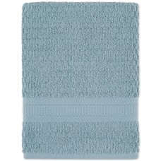Divatex Cotton Textured Quick-Dry Bath Towel, Green, 12 X 12