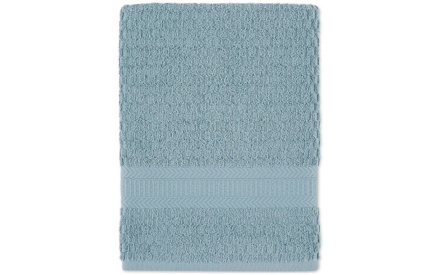  Cotton Textured Quick-Dry Bath Towel, Green, 12 X 12