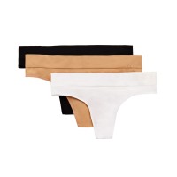 DKNY 3PK Seamless Litewear Thong DK5016P3