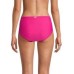  Grommet-Trim High-Waist Bikini Bottoms Women’s Swimsuit, Orchid, Medium