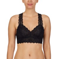 DKNY Superior Lace Bralette DK4522, Black, XLarge