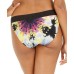  Tie-Dye Logo Women’s Swimsuit Bikini Bottoms, Purple, L