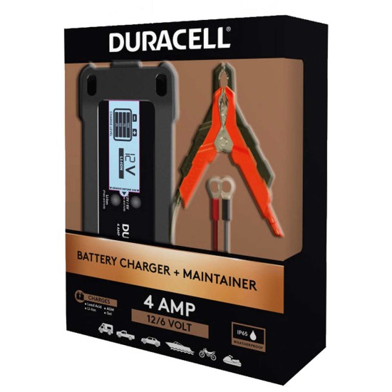  4 Amp Battery Charger and Maintainer