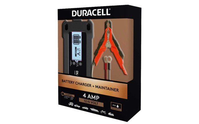  4 Amp Battery Charger and Maintainer