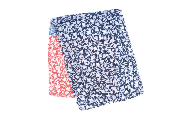 Echo 23 Cutout Floral Oblong Scarf, Multi