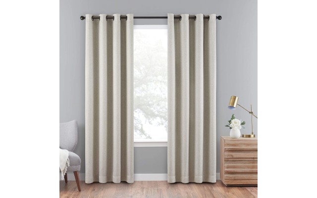  Cara 50″ x 63″ Absolute Zero Blackout Curtain Panel